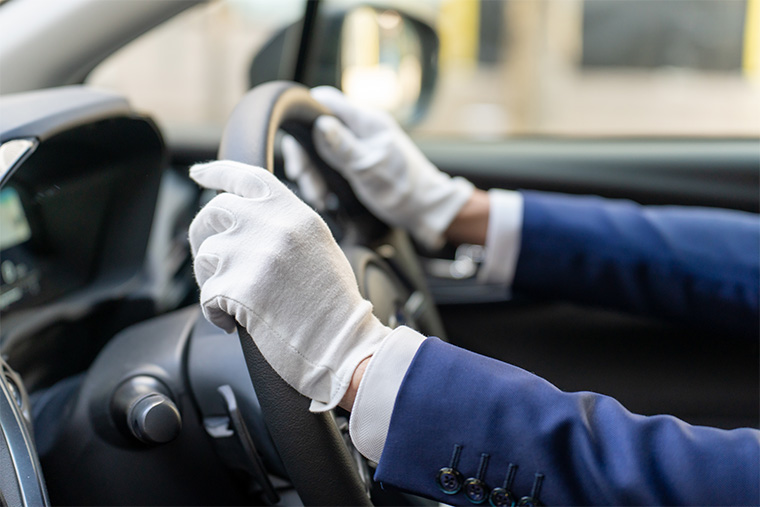運転代行の手元
